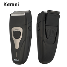 100-240V kemei rechargeable electric shaver 3D floating beard shaver men electric razor face care shaving machine hair trimmer 2024 - buy cheap