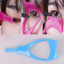 Eyelash Tools 3 in 1 Makeup Mascara Shield Guide Guard Curler Eyelash Curling Comb Lashes Cosmetics Curve Applicator Comb 2024 - buy cheap