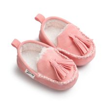Winter Baby Pu Leather Infant Suede Boots Baby Moccasins Newborn Princess Baby Shoes 2024 - buy cheap