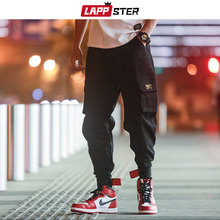 LAPPSTER-ropa de calle japonesa para hombre, pantalones Cargo con bolsillos, peto para hombre, pantalones para correr de Hip-Hop, pantalones largos 5XL, 2021 2024 - compra barato