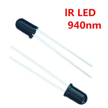 100pcs Infrared LED Diode 5mm 940nm Powerful-Laser-Infrared Lamp Infrared LED 940 nm Diodo IR Infrared LED Transmitter 5 mm 2024 - buy cheap