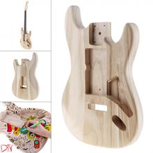 Wonderful Maple Guitar Barrel Body Already Polished Punched for ST Electric Guitar DIY Accessory Support Painting 2024 - buy cheap