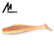 Meredith 8cm/5.9g 8 pçs minnow iscas de pesca iscas de pesca macio silicone artificial nadar plástico isca wobblers frete grátis 2024 - compre barato