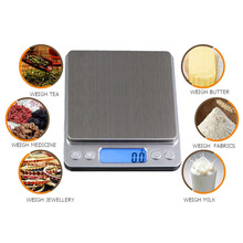 1000g/0.1g Digital Kitchen Scales Portable Electronic Scales Pocket LCD Precision Jewelry Scale Weight Balance Kitchen Tools 2024 - buy cheap