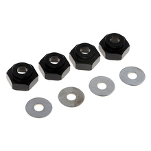 4 Uds. De acopladores de rueda hexagonales de 12mm a 17mm para 1/10 1/8 RC Crawler 2024 - compra barato