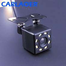 Автомобильная камера заднего вида, Универсальная Резервная парковочная камера, 8 светодиодный, ночное видение, водонепроницаемый, HD цветное изображение, 6 м или 8 м, видео кабель на выбор 2024 - купить недорого