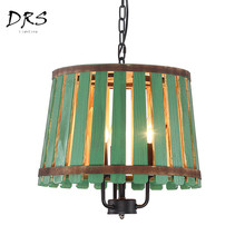 Retro Wooden Pendant Lights Loft Decor Home living Room Luminaire Lamparas Lustre LED Lampe Suspension Vintage Pendant Lamp 2024 - buy cheap