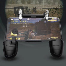 Universal mobile game controller phone gamepad grip with joystick free fire button for PUBG Android iPhone phone game controller 2024 - buy cheap