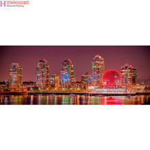 5d diamond painting Vancouver city night view full drill square diamond embroidery Cross stitch rhinestones Wedding decoration 2024 - buy cheap