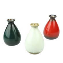 Hot Ceramic  Flower Pot Blue Chinese Vase Small Vintage Bottle Garden Decoration Vases 2024 - buy cheap