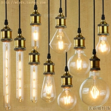 4 Вт E27 220V для декора стен светодиодный Bombilla лампада Эдисон лампы Светильник Винтаж ампулы Decoratives T10 G80 G95 ST64 T225 T30 2023 - купить недорого
