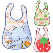Newborn Baby Bib Waterproof Lunch Feeding Bibs Baby Cute Cartoon Feeding Cloth Towels Children Long Sleeve Apron Burp Clothes 2024 - buy cheap
