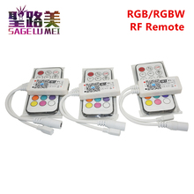 Wireless WIFI LED RGB / RGBW Controller RF Remote Control IOS/Android Smart Phone Wireless DC12V-24V for SMD 5050 LED Strip Tape 2024 - buy cheap