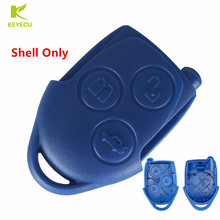 KEYECU Replacement Blue 3 Buttons Remote Key Shell Case Cover Fob For Ford Transit 2006 2007 2008 2009 2010 2011 2012 2013 2014 2024 - buy cheap