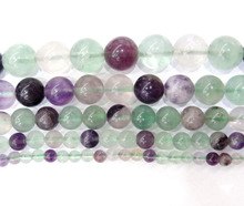Natural Stone Green Fluorite Round Beads 15" Strand 4 6 8 10 12MM Pick Size For Jewelry Making DIY Charms Bracelet 2024 - buy cheap