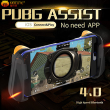 Controle de jogos pubg para celular android 4.0, controlador bluetooth sem fio para tablet, mocute 057 2024 - compre barato