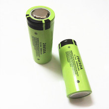 2PCS/LOT New Original 26650A 26650 3.7V 5000mAh Li-ion Rechargeable Battery Batteries For Panasonic Free Shipping 2024 - buy cheap