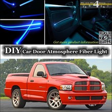 Ajuste de luz ambiental interior para Dodge Ram, SRT-10, banda de fibra óptica, interior, Panel de puerta 2024 - compra barato