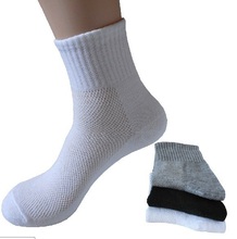 6 Pairs Lot Black White Grey Mens Sock Unisex Ankle Socks Thin Net Solid Casual Short Summer 100 Cotton Sock Wholesale 2024 - buy cheap