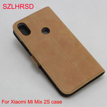 SZLHRSD For Xiaomi Mi Mix 2S case, 100% Genuine Leather Cover Back Case For Xiaomi Mi Mix 2S Screen Protection 2024 - buy cheap