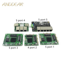 Industrial Ethernet Switch Module 5 Ports Unmanaged10/100/1000mbps  PCBA board OEM Auto-sensing Ports PCBA board OEM Motherboard 2024 - buy cheap