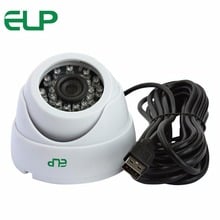 ELP Dome USB webcam MJPEG 30fps 1920*1080 night vision full hd usb dome camera 1080P 2024 - buy cheap