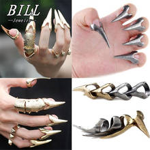 Vintage Claw Nail Rings Women Men Steampunk Bijoux Anel Anillos Party Ring Punk Fingers Accessories Fashion Jewelry 2024 - buy cheap