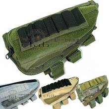 Molle kit de peças de acessórios táticos, bolsa com pingente, coronha de botão, airsoft, arma curta, bolsa de munição de rifle, almofada para bochecha, revista 2024 - compre barato