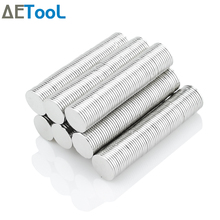 AETool Mini Neodymium Magnet 8x2 10x1 10x1.5 10x2 12x1 12x2 15x1 mm Permanent N38  Super Strong Powerful Small Round Magnetic 2024 - buy cheap