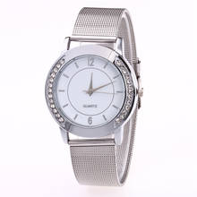 Fashion Women Watches Crystal Golden Stainless Steel Quartz Wrist Watch Bracelet Analog Quartz Wristwatch relogio masculino 30 2024 - buy cheap