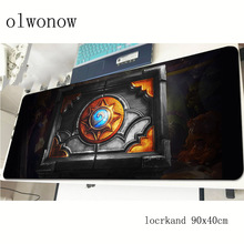 Hearthstones mouse pad High quality 900x400x2mm mousepads best gaming mousepad gamer big personalized mouse pads keyboard pc pad 2024 - buy cheap