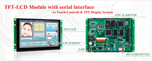 5.0 Inch TFT LCD 5V~35V Touch Screen With RS232 / RS485 Interface 2024 - buy cheap
