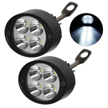 2pcs Led Motocicleta Farol Lâmpadas Led 12-85V Acessórios Luzes de Nevoeiro Lâmpada Auxiliar Lâmpada de Scooter Moto Retrovisor espelho de Luz 2024 - compre barato