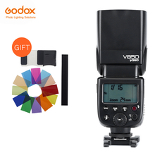 Godox-Flash Manual de carga rápida para cámara DSLR, dispositivo de carga rápida de ion de litio de 1/8000s para Nikon D3100 D90, Canon 60D 600D, V850 Speedlite 2024 - compra barato