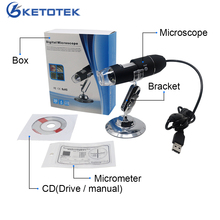 USB Digital Microscope Mega Pixels 1000X 1600X 8 LED Electronic Microscopio Endoscope Microscope Zoom Camera Magnifier 2024 - buy cheap