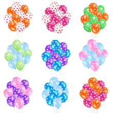 Balões de látex de bolinhas 10 pol. 2.8g cor de doces pontos redondos decorações de casamento suprimentos balões de festa de chá de bebê 2024 - compre barato