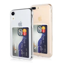 Capa transparente para iphone, capa traseira de silicone macio para iphone 11 pro x xr xs max 6 6s 7 8 plus 2024 - compre barato