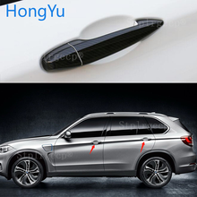 For BMW x5 xDrive35d M50d xDrive289i xDrive35i M sport 2014-2018 Carbon Fiber Auto Door Handle Knob Exterior Trim Covers 2024 - buy cheap