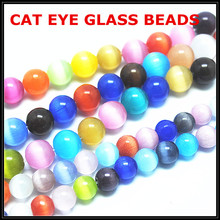 new arrivas mulit colors cat eye glass beads charms beads accessories jewelry findings size 4mm 6mm 8mm 10mm 12mm 14mm 2024 - buy cheap