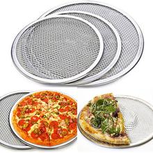 Bandeja para horno de Pizza profesional, rejilla antiadherente para barbacoa, red de malla (12 pulgadas) 2024 - compra barato