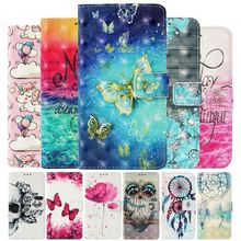 Hight Quality Fashion Flip Case For Motorola Moto G6 G5S Plus E4 Z2 Z4 Play C E5 Plus Capa Pattern Pony Owl Stand Cover D03Z 2024 - buy cheap