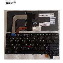 Teclado para portátil Lenovo Thinkpad T460S T470S, nuevo Teclado retroiluminado en inglés 01EN682 01EN723 2024 - compra barato