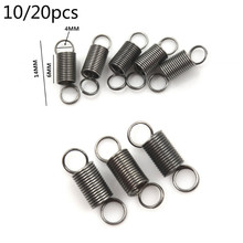 10/20pcs DIY Toys 30MM 4 Mm Stainless Steel Small Tension Spring With Hook For Tensile 2024 - buy cheap