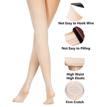 Girls Solid Color Pantyhose Footed Ballet Dance Stockings Nylon Velvet Pantyhose for Women Tights 3 Pairs 2024 - buy cheap