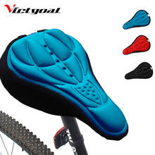 VICTGOAL Bicycle Saddle Cover Bike Seat Cushion 3D Sillicone Gel Pad Breathable Cover Road Mountain Bike Cycling Parts 2024 - buy cheap