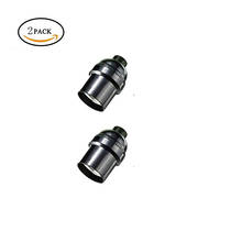 E26 E27 pacote 6 Soquetes de Luz Edison Lâmpada Retro Suporte para Projetos DIY Resistente Ao Calor Não Há Perigo de Incêndio E26 E27 médio 2 pacote