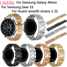 22mm Fashion watchband For Samsung Gear S3 band For Samsung Galaxy 46mm strap smart watch wristband bracelet accessories 2024 - buy cheap