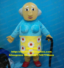 Костюм-талисман для пожилых женщин zz7547, мультяшный персонаж для взрослых, праздничный костюм с лентой 2024 - купить недорого