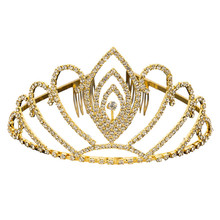 WWLB-Tiaras y coronas de princesa para niña, diadema para el cabello, accesorio para fiesta de boda, corona nupcial para amante de los niños, joyería para el cabello 2024 - compra barato