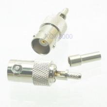 1pce Connector BNC female jack pin crimp for RG316 LMR100 RG174 RF COAXIAL 2024 - buy cheap